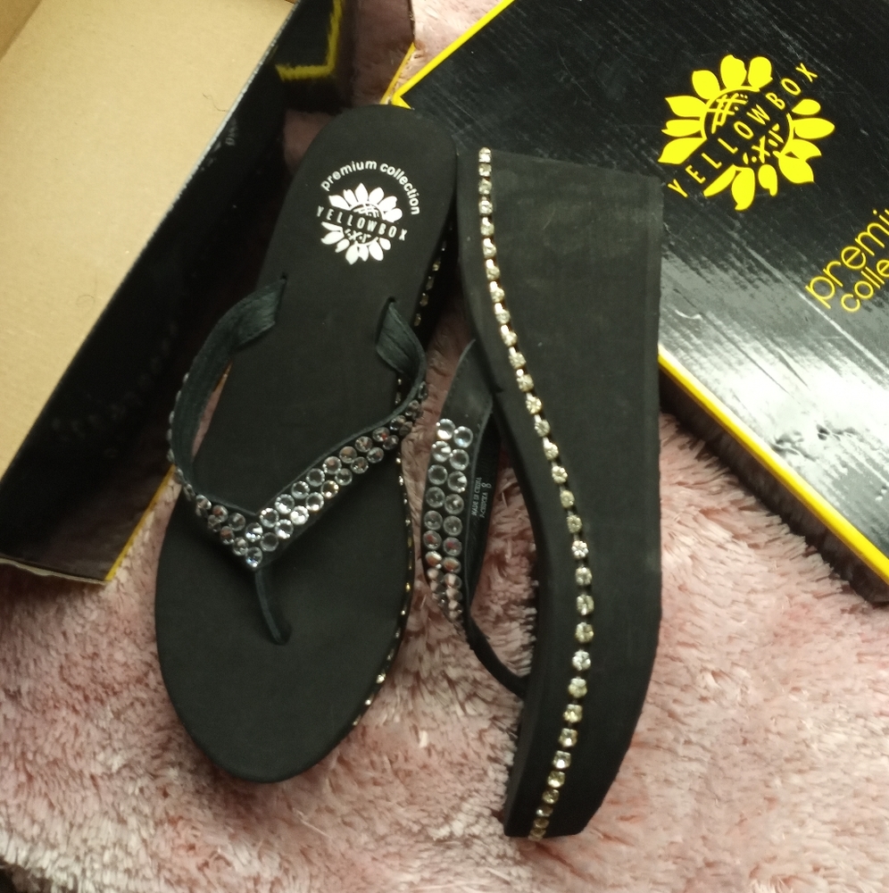 Rhinestones Shoes by Yellow Box